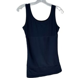 Yummy Navy Tummy Control Slimming Tank Tee Undershirt, Medium